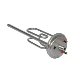   Elektromos csőfűtőbetét bojlerhez Hosszabbított Beépítés Cu/Ni Ø8.1 mm ~230 V 2000 W Cu/Ni Ø10x290 mm előtéttel