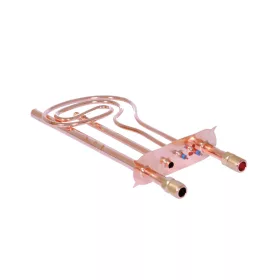   Elektromos csőfűtőbetét bojlerhez 5L, normál menetes, réz Ø6.5 mm, 230 V 2000 W, Ø10x220 mm