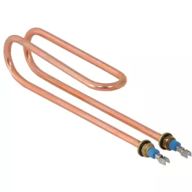   Elektromos csőfűtőbetét bojlerhez hosszabbított réz Ø6.5 mm ~230 V 2000 W Ms fogazás M10 anya tömítés