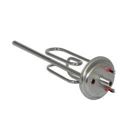   Csőfűtőbetét 80L vízmelegítőhöz Aisi karima réz/Ni Ø6.5 mm ~230 V 2000 W Ø10x290 mm
