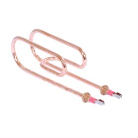   Elektromos csőfűtőbetét bojlerhez Hosszabbított M10 mm Cu/Ni Ø8.1 mm ~230 V 2000 W anya csatlakozókkal