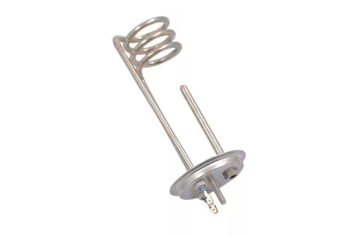 Elektromos csőfűtőbetét bojlerhez spirális kivitel, 10L, normál menetes szerelés, réz/nikkel Ø8.1 mm, 230 V 1500 W