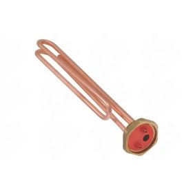   Elektromos csőfűtőbetét bojlerhez Cu ~230 V 4000 W L=330 mm IT termosztát 20A-hoz