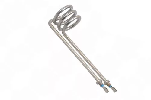 Elektromos csőfűtőbetét bojlerhez spirális kivitel, 10L, normál menetes, réz/nikkel Ø8.1 mm, 230 V 1500 W