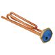 Elektromos csőfűtőbetét bojlerhez Gold Leon Ariston földeléssel Cu Ø8.1 mm ~230 V 2000 W Ø8x280 mm