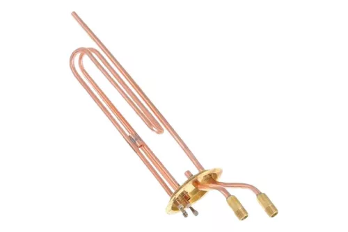 Elektromos csőfűtőbetét bojlerhez 10L, normál menetes, réz Ø8.1 mm, 230 V 2000 W