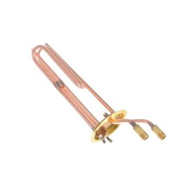   Elektromos csőfűtőbetét bojlerhez 5L, normál menetes, réz Ø8.1 mm, 230 V 1500 W