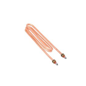   Elektromos csőfűtőbetét bojlerhez bordázott Ms M10 mm Cu Ø8.1 mm ~230 V 3700 W