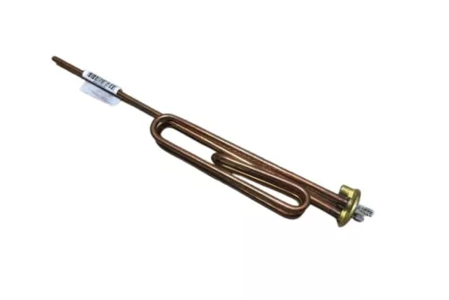 Elektromos csőfűtőbetét bojlerhez Liko VG réz Ø8.1 mm ~230 V 3000 W Ø8x450 mm M5 anód tartóval