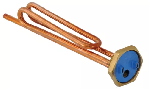 Elektromos csőfűtőbetét bojlerhez Cu Ø8.1 mm ~230 V 2000 W Ø8x290 mm
