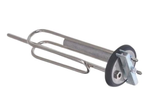 Elektromos csőfűtőbetét bojlerhez M10×1 mm réz/nikkel Ø8.1 mm 2000 W Ø10x330 mm, anód, tömítés, csavar