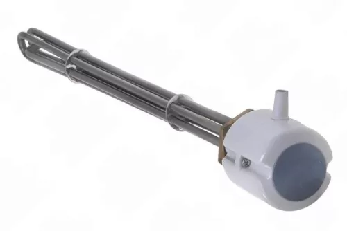 Elektromos csőfűtőbetét nagy térfogatú bojlerhez Aisi 316L Ø8.1 mm 7500 W L=615 mm csatlakozó sapkával