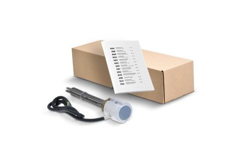 Elektromos nagy űrtartalmú bojlerhez Aisi 316L Ø8.1 mm 9000 W L=615 mm csatlakozó dobozzal