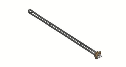 Elektromos csőfűtőbetét duplikátorhoz R6/4" Aisi 316L Ø8.1mm ~3x230V 4500W L=800mm