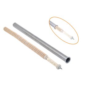   Elektromos fűtőelem duplikátorhoz műszaki keramikán Ø46mm ~230V 3500W L=1000/950mm inox burkolat nélkül