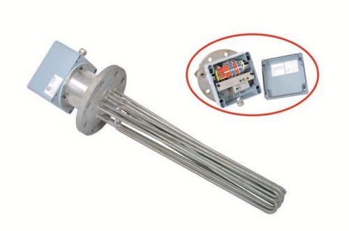 Aisi duplikátor elektromos csőfűtőbetét Ø8.1mm ~400V 7500W L=600mm - FELSZERELÉS