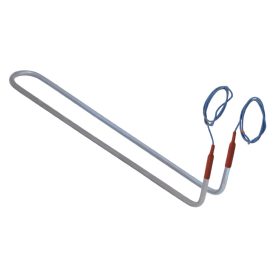   Elektromos csőfűtőbetét hűtőberendezési "U" fűtőszál Aisi Ø8.1mm ~ 230V 1050W L=1000mm