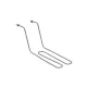 Elektromos csőfűtőbetét fritőzhöz Aisi 316L Ø8.1mm ~ 230V 3600W 380x130x200