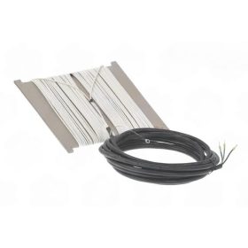   Fűtőkábeles fiberglas készlet lépcsőkhöz, vízelvezetőkhöz, csúszókapukhoz, csővezetékekhez, ösvényekhez ~230V 378W L=40m, kábel 3x1 Lk=5m Tmax=300°C