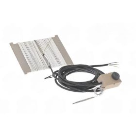   Fűtőkábel fiberglas készlet Prodigy termosztáttal lépcsőkhöz, vízelvezetőkhöz, kapukhoz, csővezetékekhez, ösvényekhez ~230V 261W L=28.5m Tmax=300°C