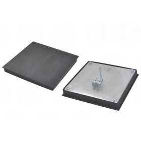   Vendéglátóipari főzőlap 400x400 ~400V 6000W éles peremmel (hőmérsékletvédő)