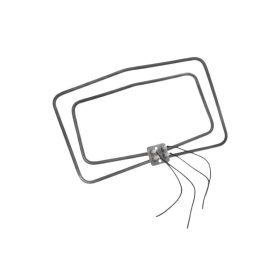   Elektromos csőfűtőelem fürdőszobai fűtőhöz KONČAR Aisi 304 Ø8.1mm ~230V 1600+400W