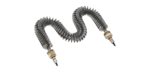 Bordázott csőfűtőbetét elektromos szekrényhez Aisi Ø8.1mm ~230V 350W