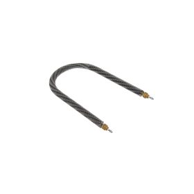   Elektromos bordázott csőfűtőbetét "U" Aisi Ø8.1mm ~230V 1100W L=350mm