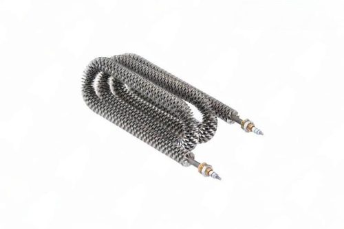 Elektromos csöves bordázott fűtőszál alakú Ms M12 Aisi 321 Ø8.1mm ~230V 650W