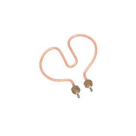   Elektromos csőfűtőbetét desztillátorhoz menetes Ms M16mm Cu Ø8.1mm ~230V 1300W