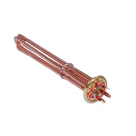   Elektromos csőfűtőbetét kazánhoz Ei Cu Ø6.5mm ~ 3x230V 9000W L=560mm