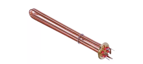 Elektromos csőfűtőbetét kazánhoz Ei Cu Ø8.1mm ~ 3x230V 9000W L=590mm