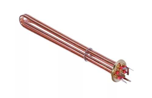 Elektromos csőfűtőbetét kazánhoz Ei Cu Ø6.5mm ~ 3x230V 3000W L=380mm