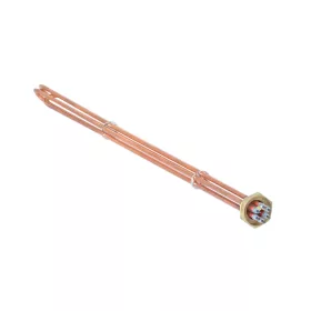   Elektromos csőfűtőbetét kazánhoz R5/4" Cu Ø8.1mm ~ 3x230V 6000W L=660mm