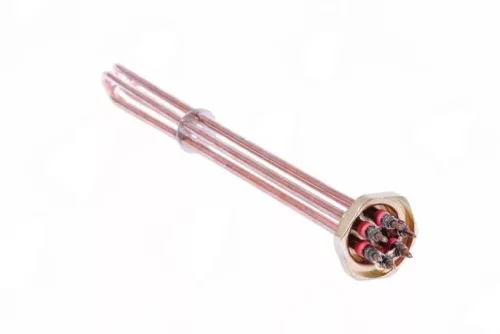 Elektromos csőfűtőbetét kazánhoz R6/4" Cu Ø8.1mm ~ 3x230V 6000W L=500mm