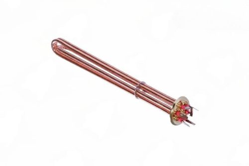 Elektromos csőfűtőbetét kazánhoz Ei Cu Ø8.1mm ~ 3x230V 9000W L=440mm