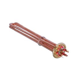   Elektromos csőfűtőbetét kazánhoz Mikoterm Cu Ø6.5mm ~ 3x230V 4500W L=380mm típusú