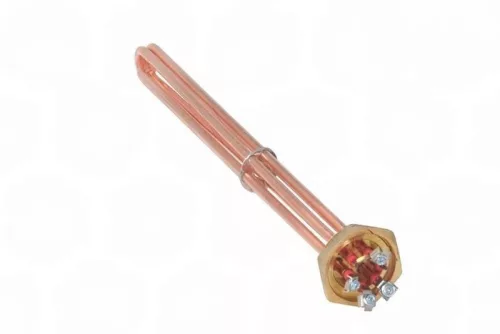 Elektromos csőfűtőbetét kazánhoz R6/4" Cu Ø8.1mm 3x~230V 6000W L=350mm