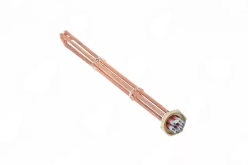 Elektromos csőfűtőbetét kazánhoz R6/4" Cu Ø8.1mm ~ 3x230V 10000W L=650mm