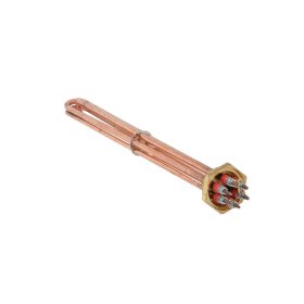   Elektromos csőfűtőbetét kazánhoz R5/4" Cu Ø8.1mm ~400V 9000W L=510mm