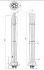 Elektromos csőfűtőbetét kazánhoz R6/4" Cu Ø8.1mm ~ 3x230V 9000W L=700mm