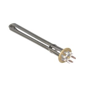   Elektromos csőfűtőbetét kazánhoz Ei Aisi 316L Ø8.1mm ~ 3x230V 6000W L=330mm