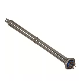   Elektromos csőfűtőbetét kazánhoz R5/4" Aisi 316L Ø8.1mm ~ 3x230V 6000W L=420mm