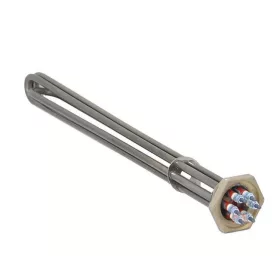   Elektromos csőfűtőbetét kazánhoz R5/4" Aisi 316L Ø8.1mm ~ 3x230V 9000W L=250mm