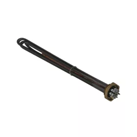  Elektromos csőfűtőbetét kazánhoz R5/4" Aisi 316L Ø8.1mm ~ 3x230V 4500W L=420mm Szonda Ø10x320mm