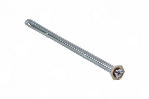 Elektromos csőfűtőbetét kazánhoz R6/4" Aisi 316L Ø8.1mm ~ 3x230V 9000W L=760mm