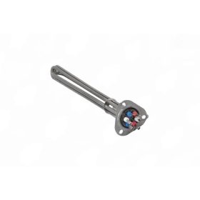   Elektromos csőfűtőbetét kazánhoz LC Aisi 316L Ø8.1mm ~ 3x230V 9000W L=420mm típusú