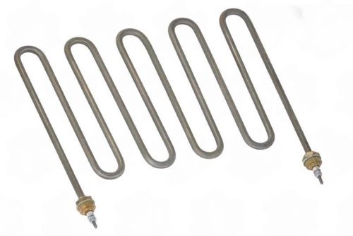 Aisi 304 csőfűtőelem radiátorhoz Ø8.1mm ~400V 3500W