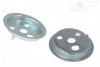 Ellenflansz ellipszis alakú MK karimához csavarral a leeresztéshez cinkezett Fe/Zn (furat a csavarhoz Ø16 mm)