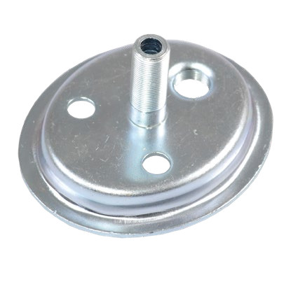 Karimás ellipszis Fe nem cinkelt lyukak hegesztés csőfűtőbetét Ø6.5 mm